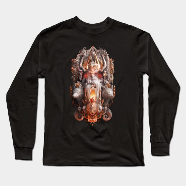 The House of Hades Long Sleeve T-Shirt by spizak